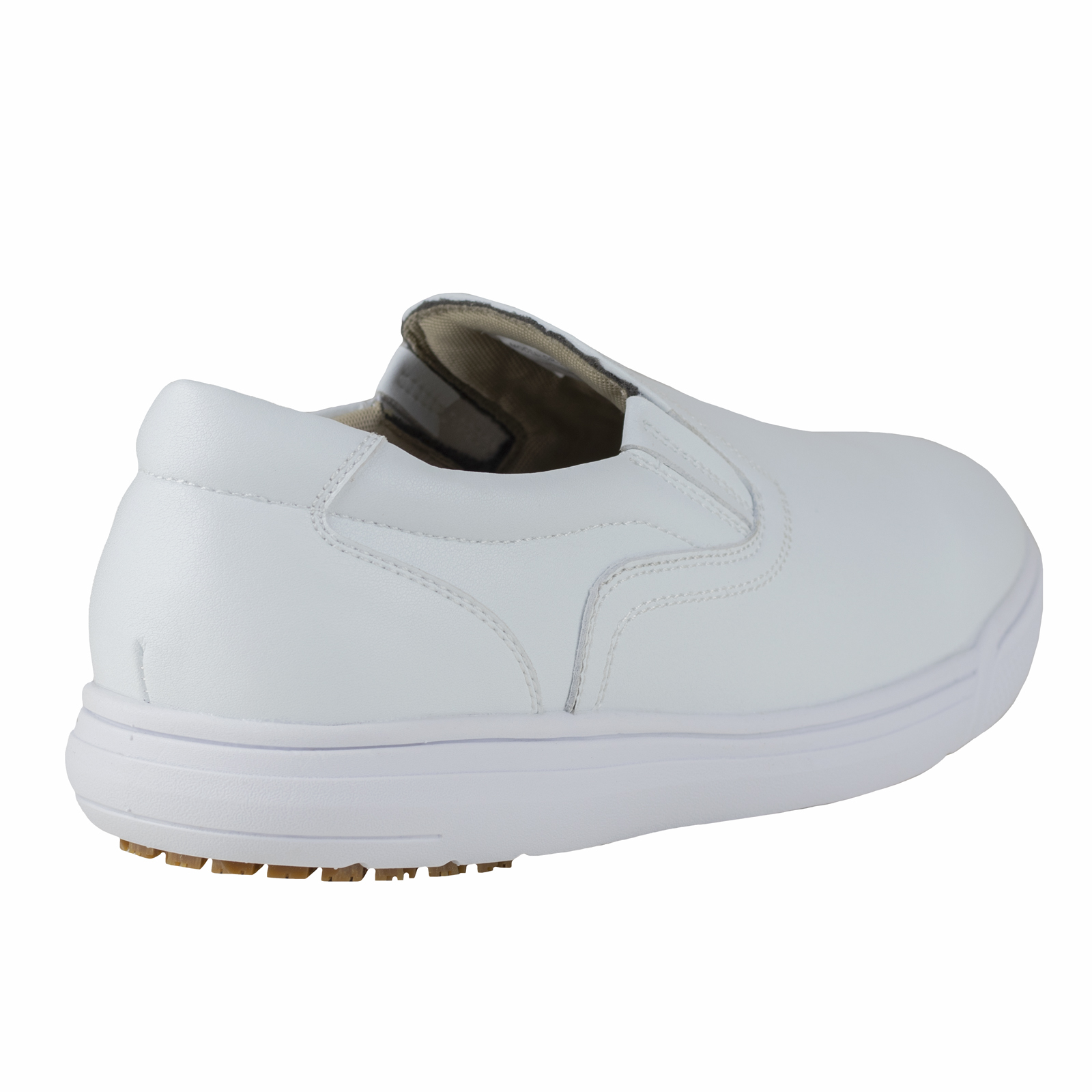 Zapato Tipo Clinico Chefmx Medico Chef Hotel Antiderrapante 7101 Blanco.