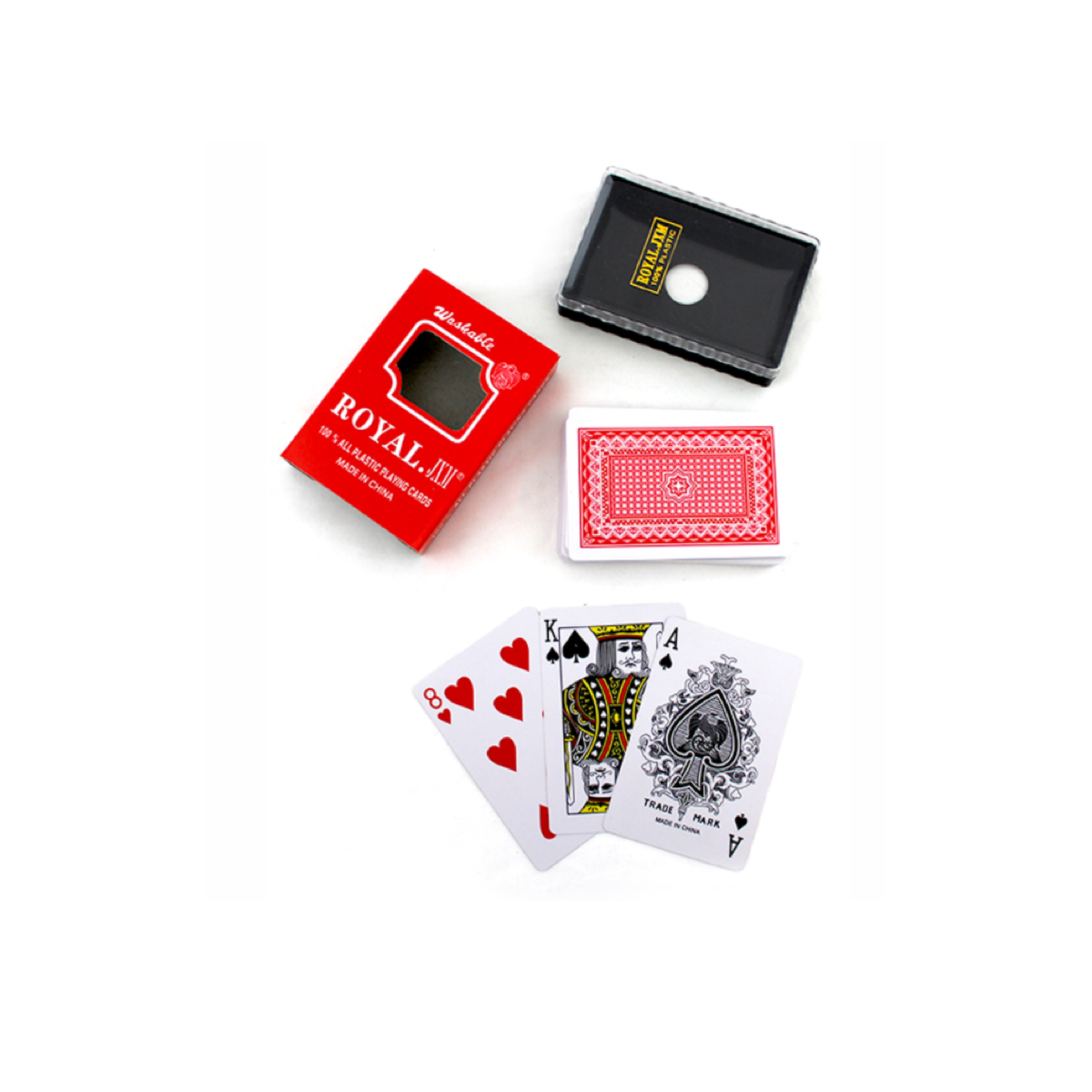 Baraja Americana Royal 12 Juego Cartas 100% Plastificada