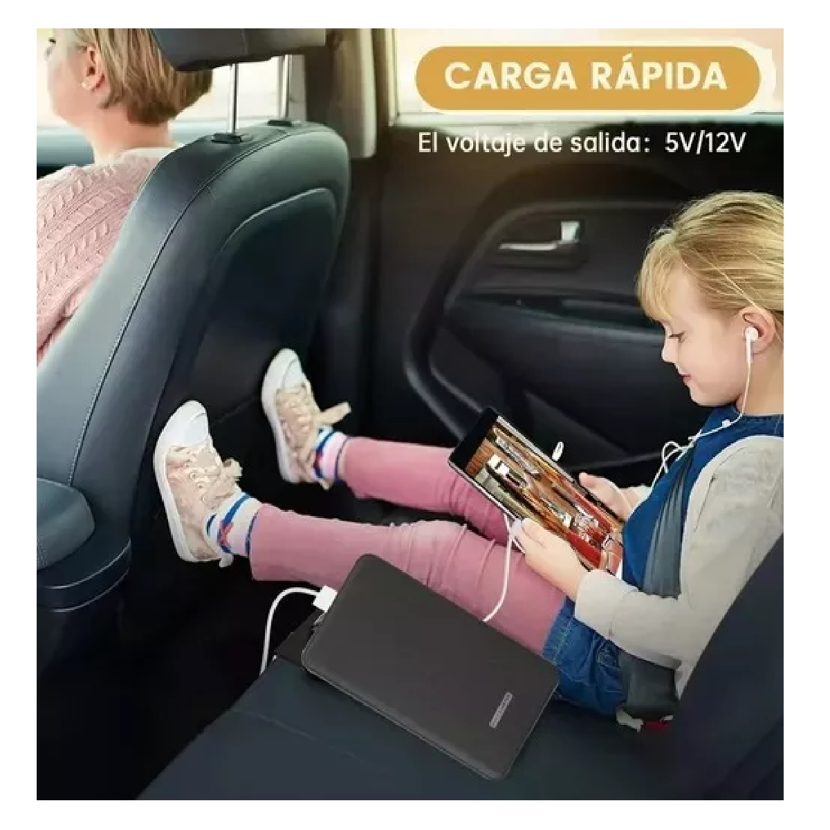 Arrancador Coche Baterias Emergencia Portátil Para Auto 12v.
