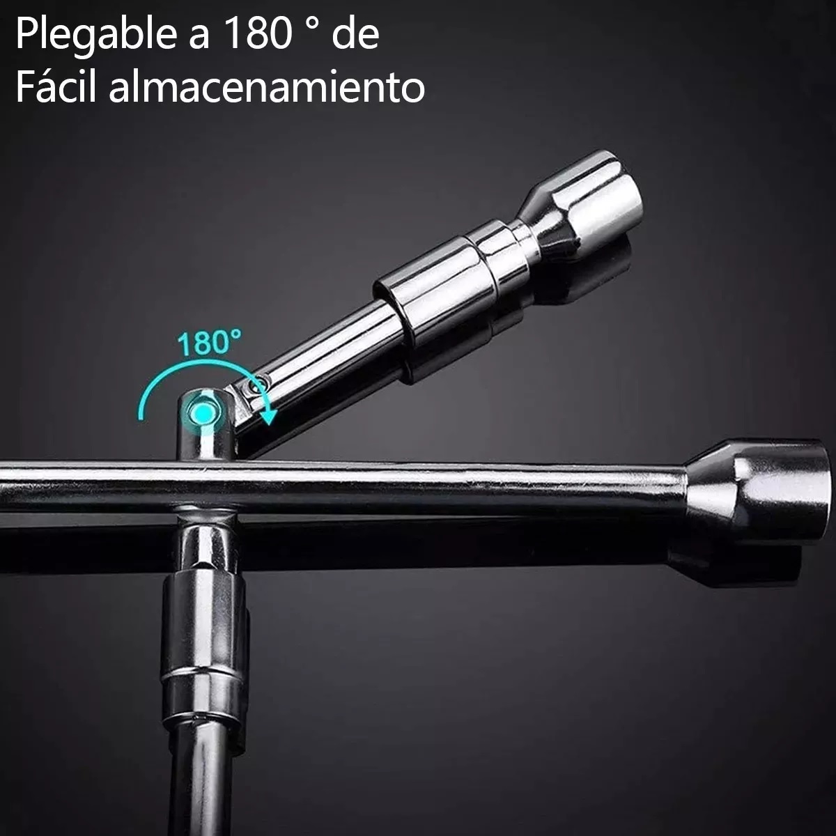 Kit 3Pza Llave Cruz Cruceta Reforzada Para Auto 17/19/21/23mm.