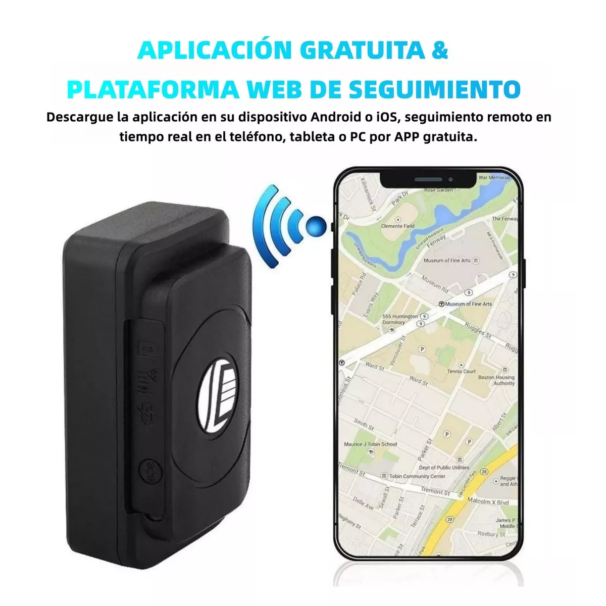 Localizador Rastreador Gps Auto Batería De Larga Duración.