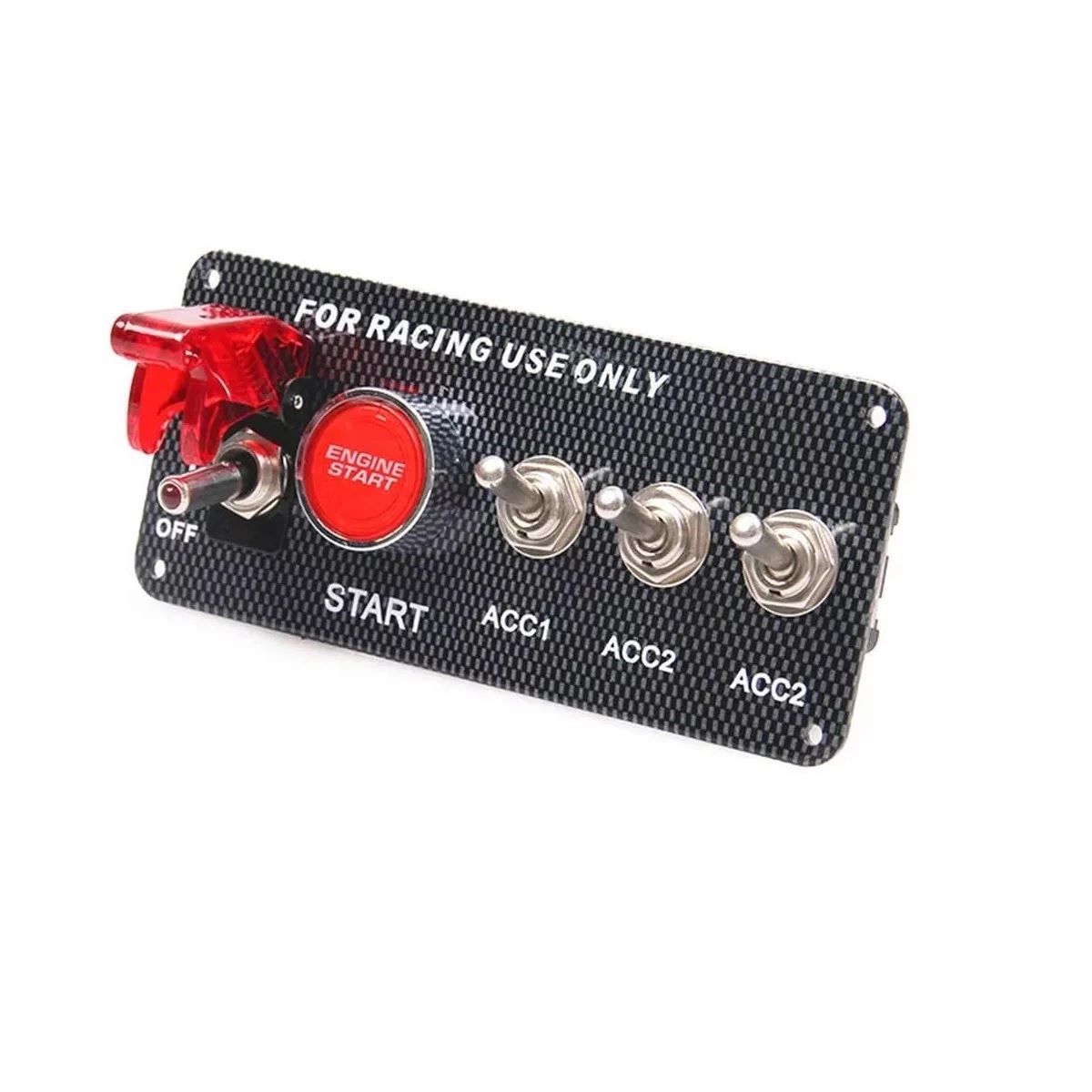 Botón De Arranque Racing Switch Encendido Panel De Auto 12v.