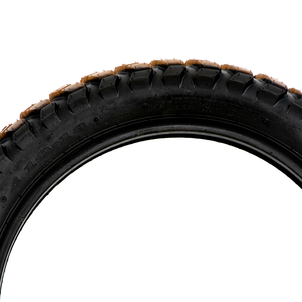 Llanta Para Moto Trasera 4.10-18 Veloci Doble Propósito.