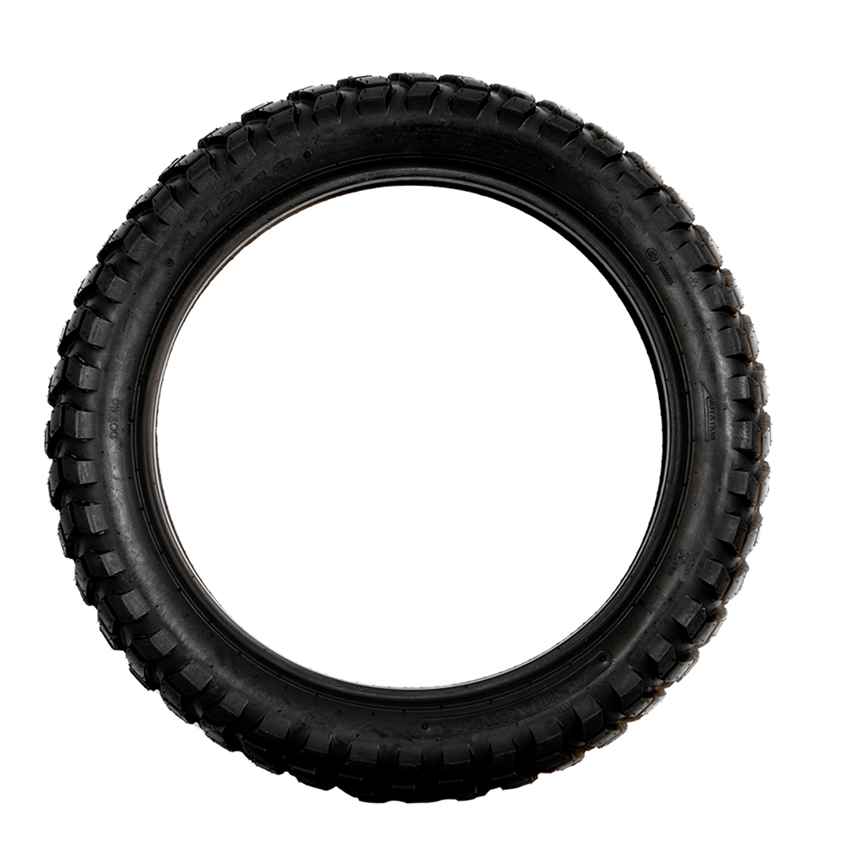 Llanta Para Moto Trasera 4.10-18 Veloci Doble Propósito.