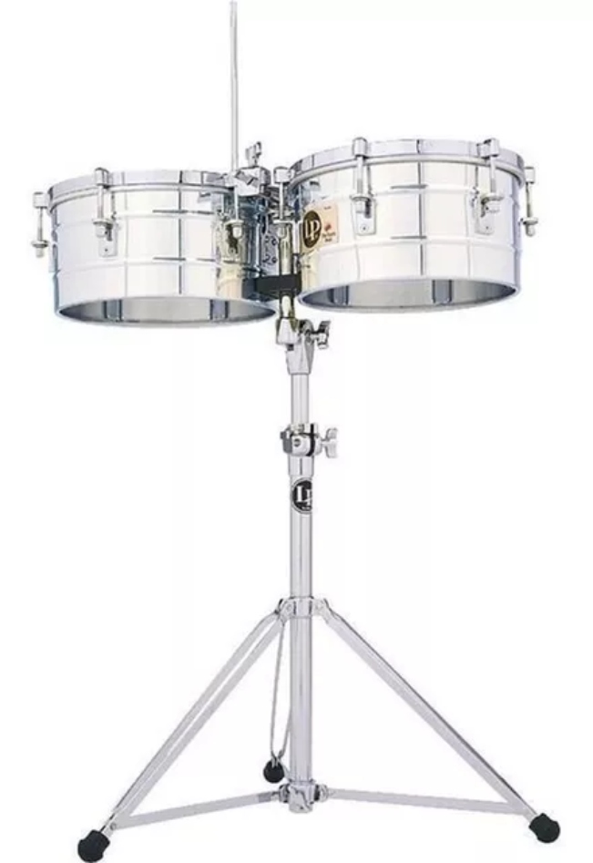Latin Percussion LP258-S Timbales 15'' y 16'' Tito Puente