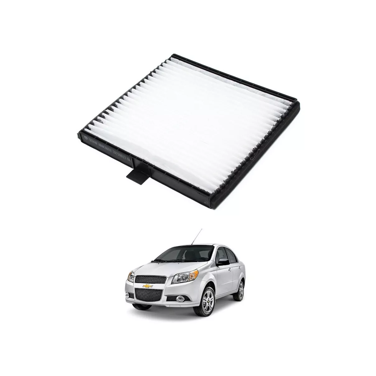 Filtro Aire Acondicionado Cabina Chevrolet Aveo 2012 Al 2017.