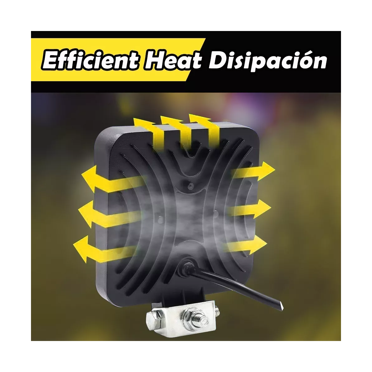 Par Faros 32 Led Auxiliar Estrobo Fija Dually Jeep Auto Moto.