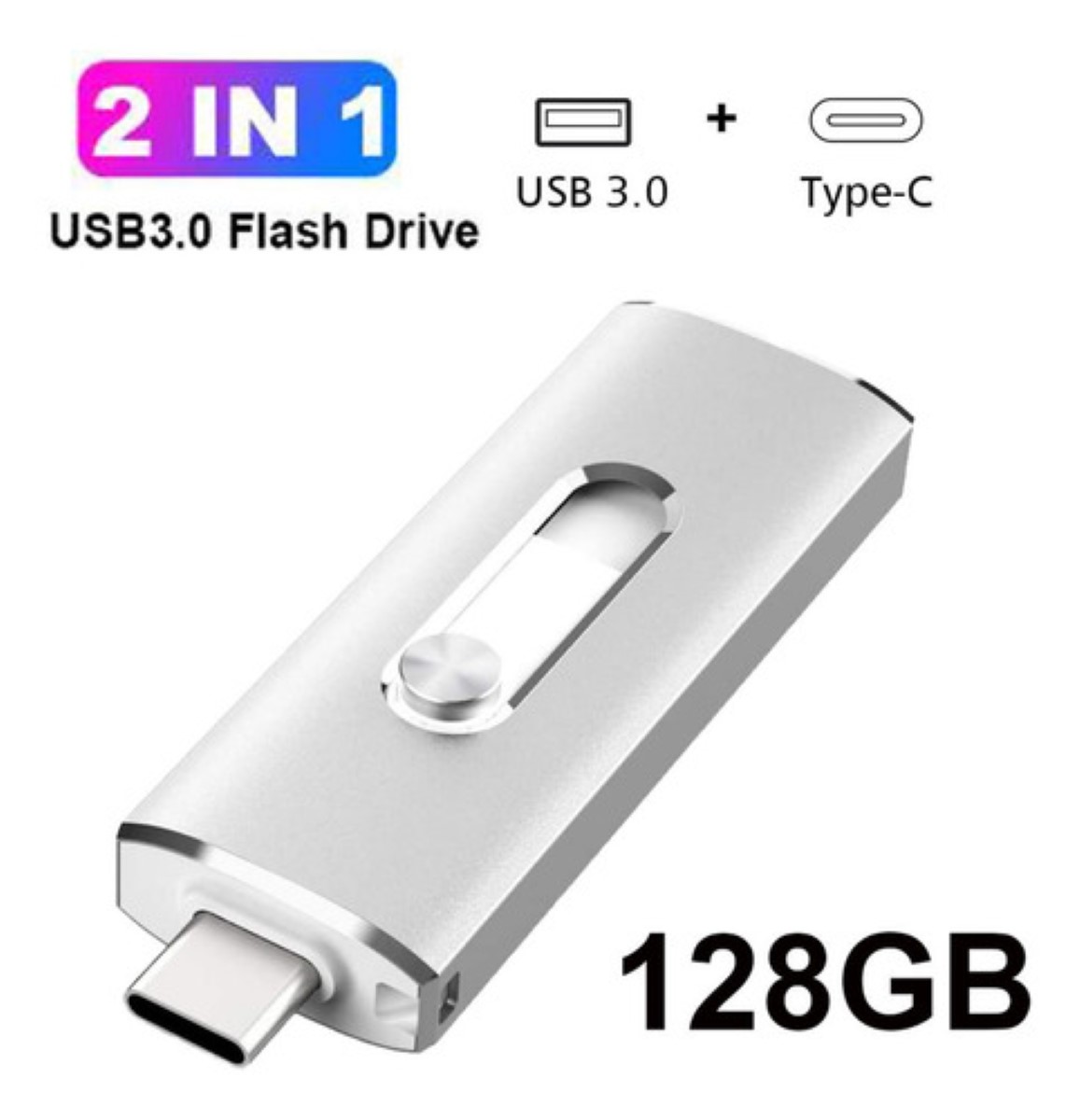 Memorias Usb 3.0 128gb Gris