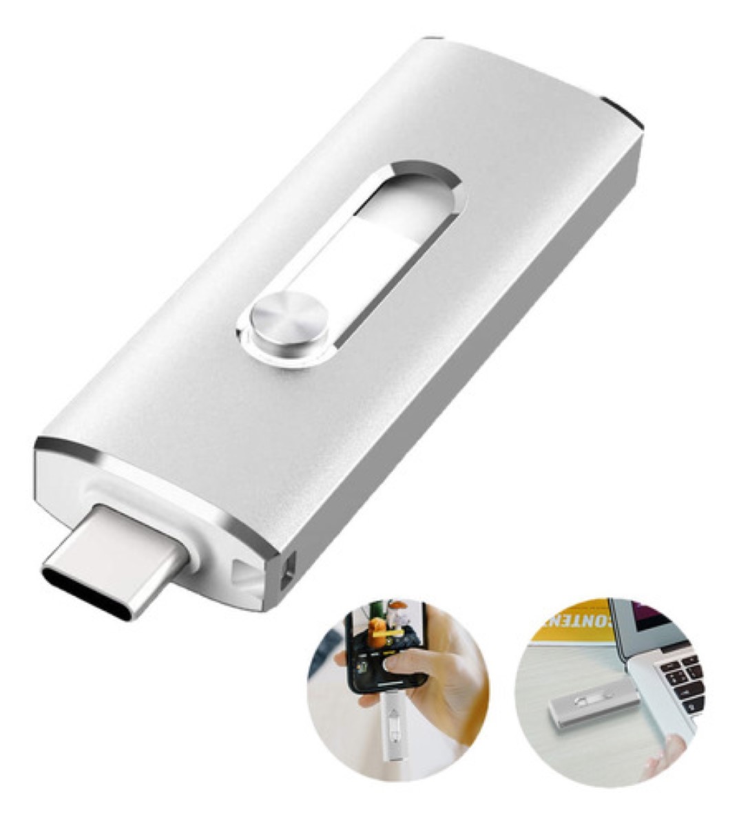 Memorias Usb 3.0 128gb Gris