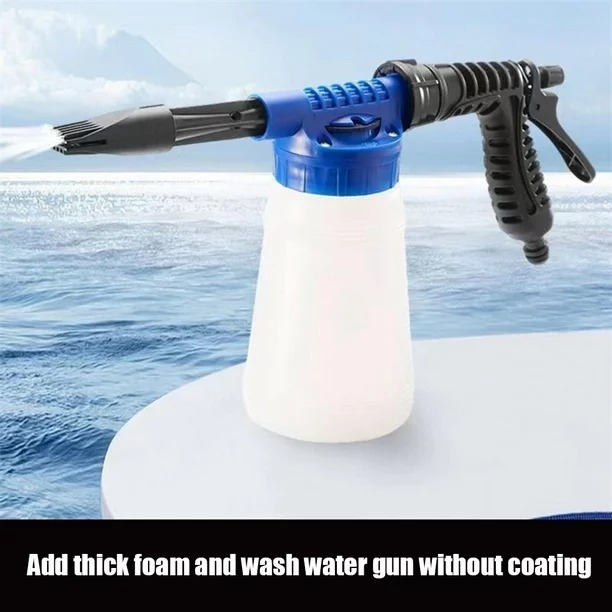 Pistola De Agua Espuma Alta Presión Lavado Limpieza De Autos.