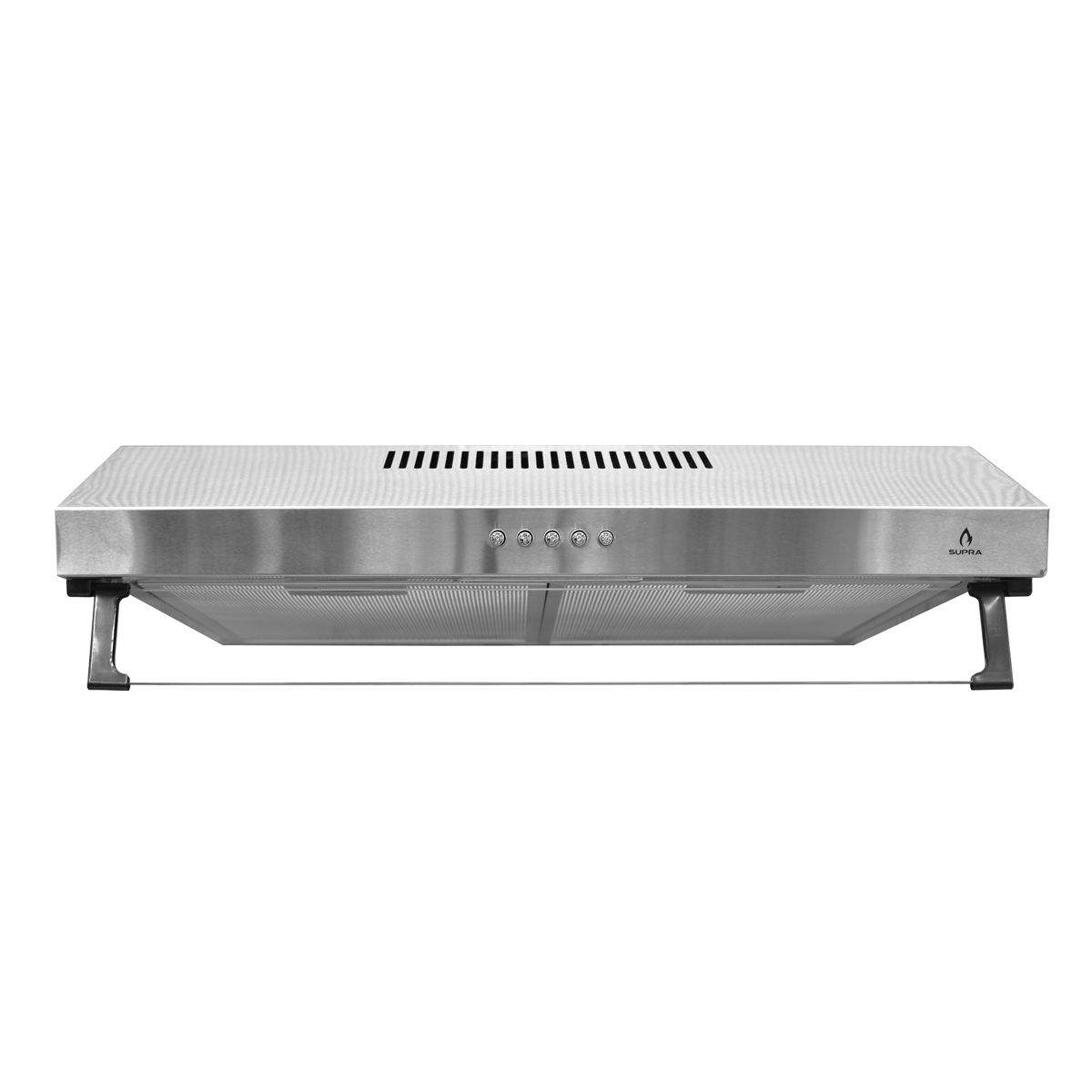 Combo SUPRA BERHOL campana NUBE A-50 y parrilla BERARDI de acero inoxidable.