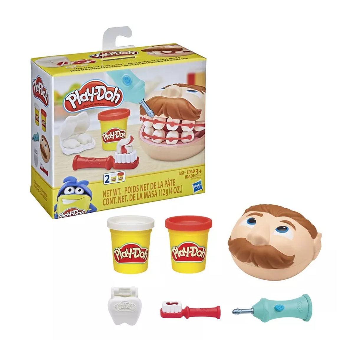 Mini Dentista Bromista Play Doh Masa Moldeable.