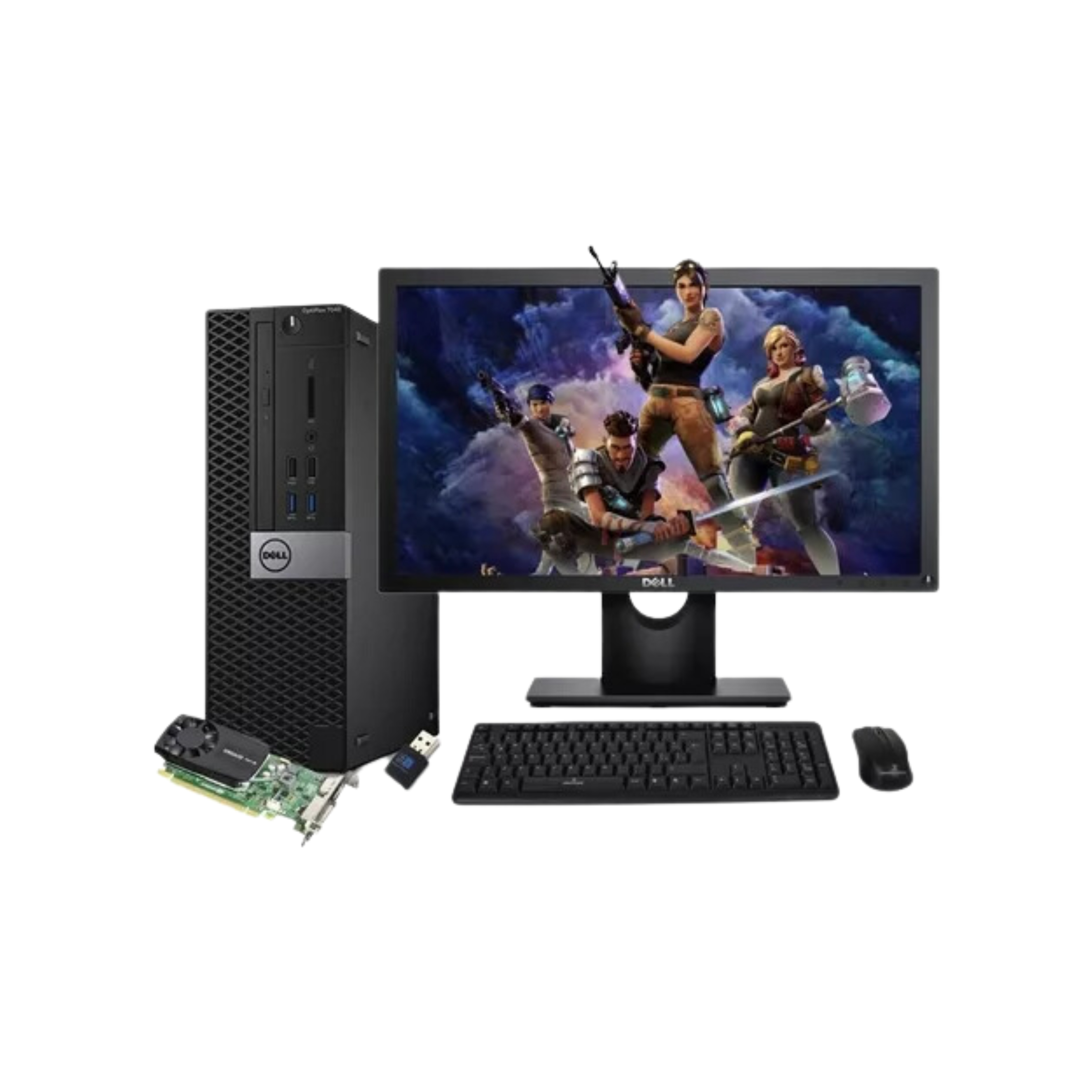 Equipo Completo I7-6ta Dell 16gb 1tb Hdd Lcd 22 Usb Wifi T.V. 1GB