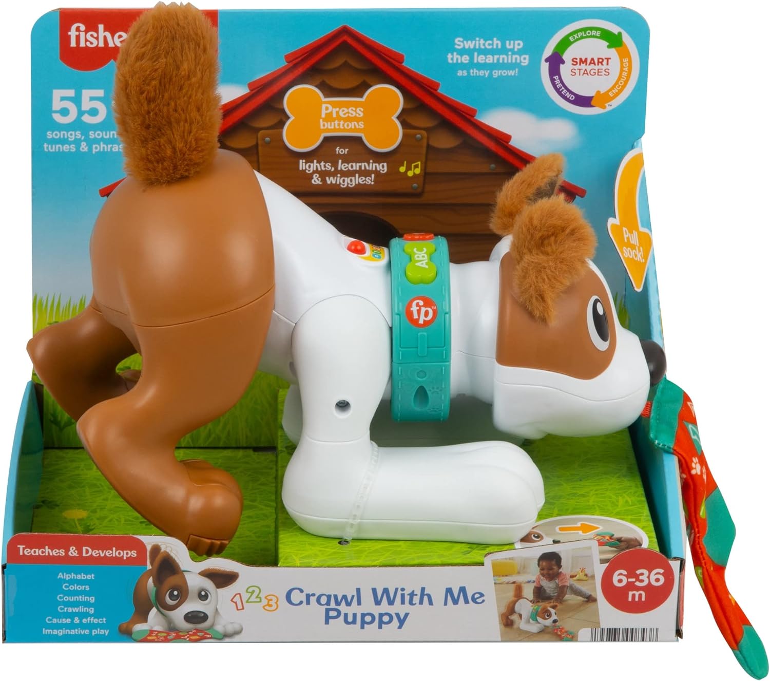 Fisher-Price, Cachorro Gatea Conmigo.