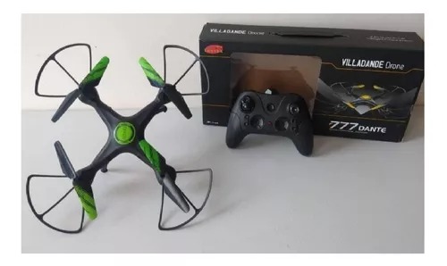 Mini Drone 717 Villadande Quadcopter Recargable R/c Verde-Negro.