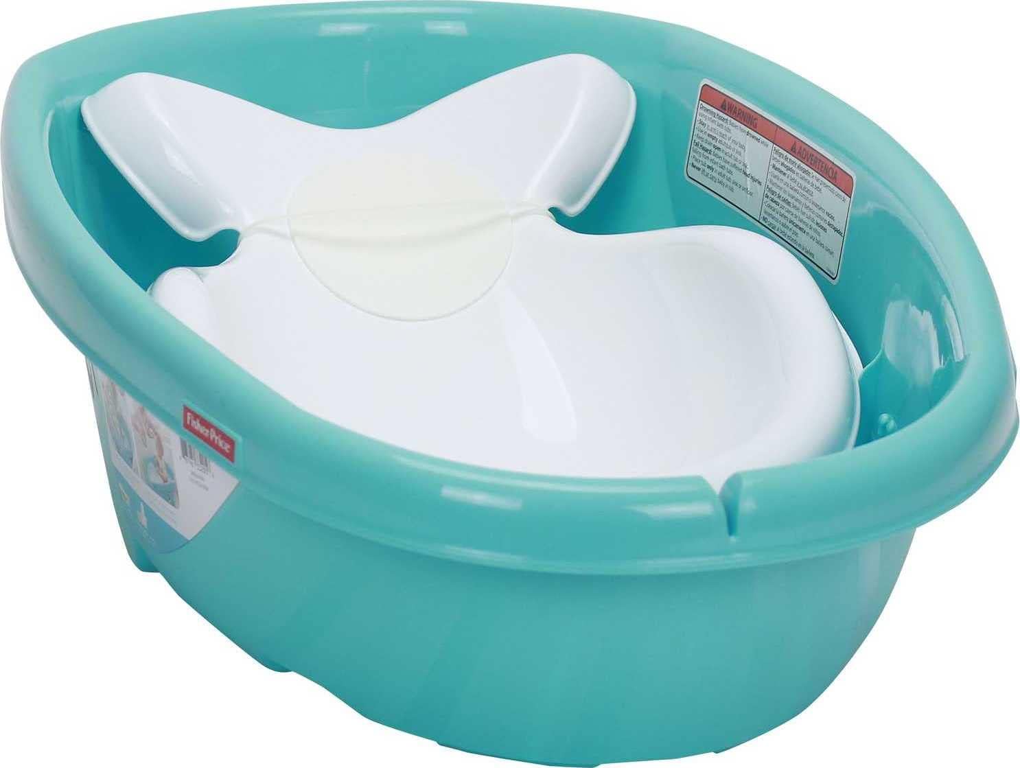 Bañera Tina Ballena Para Bebé Con Antiderrapante Fisher-Price.