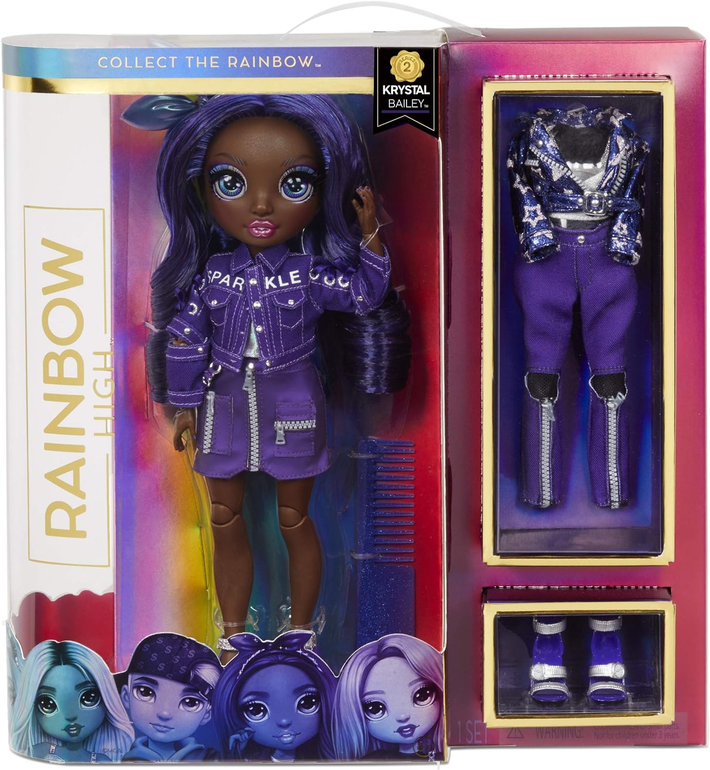 Muñeca Rainbow High Fashion Krystal Bailey