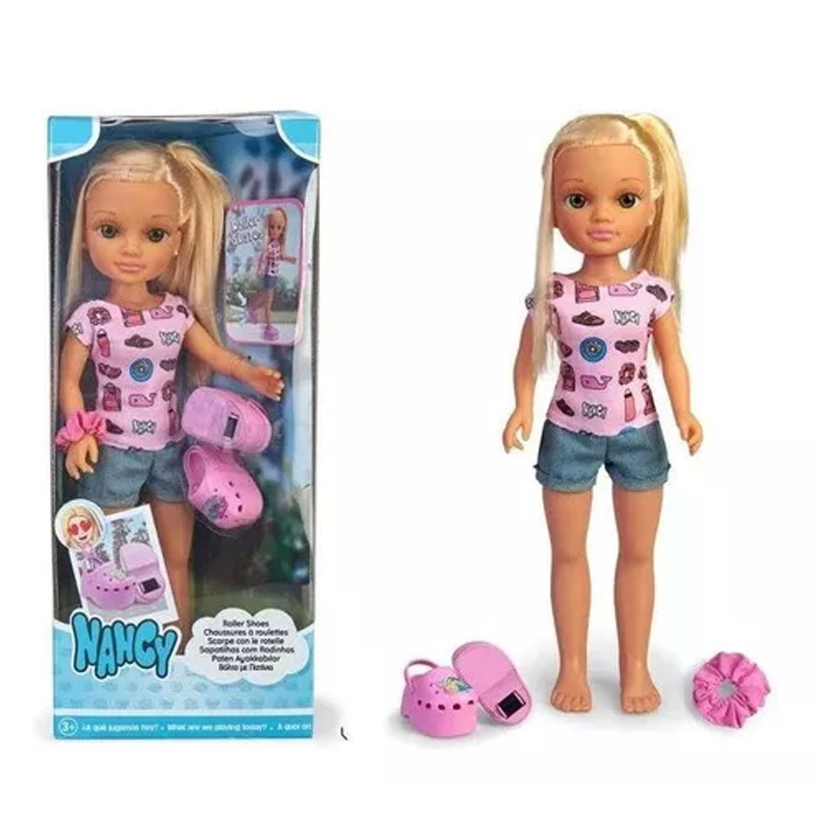 Nancy Famosa En Patines.
