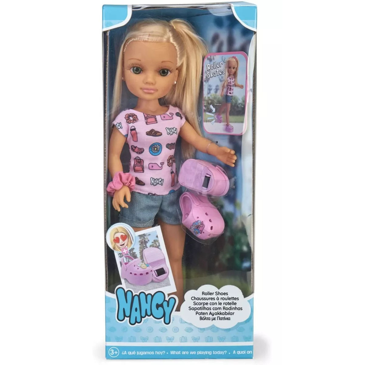 Nancy Famosa En Patines.