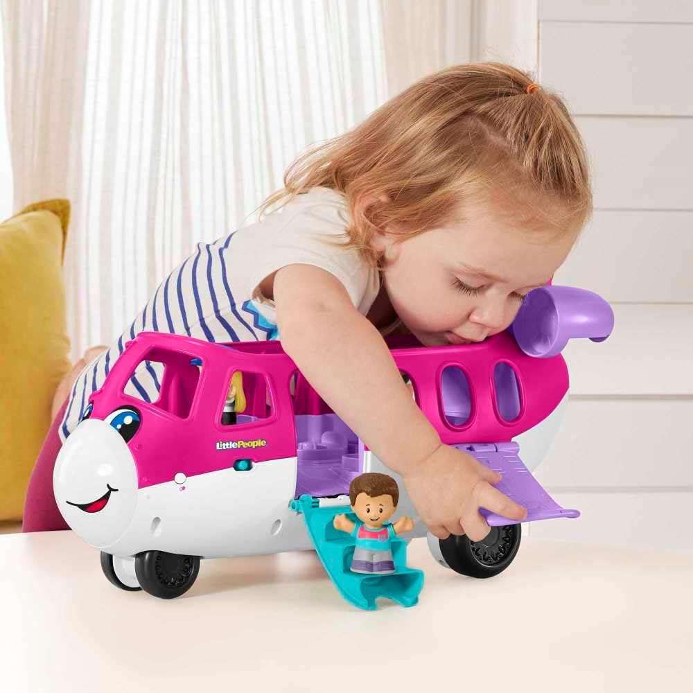 Fisher-Price Little People Set de Juego Avión de los Sueños de Barbie.