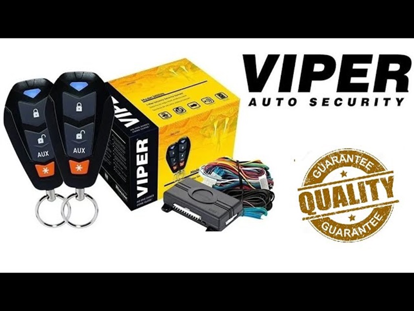 Alarma Viper de Seguridad Profesional 3106v 4 Botones.