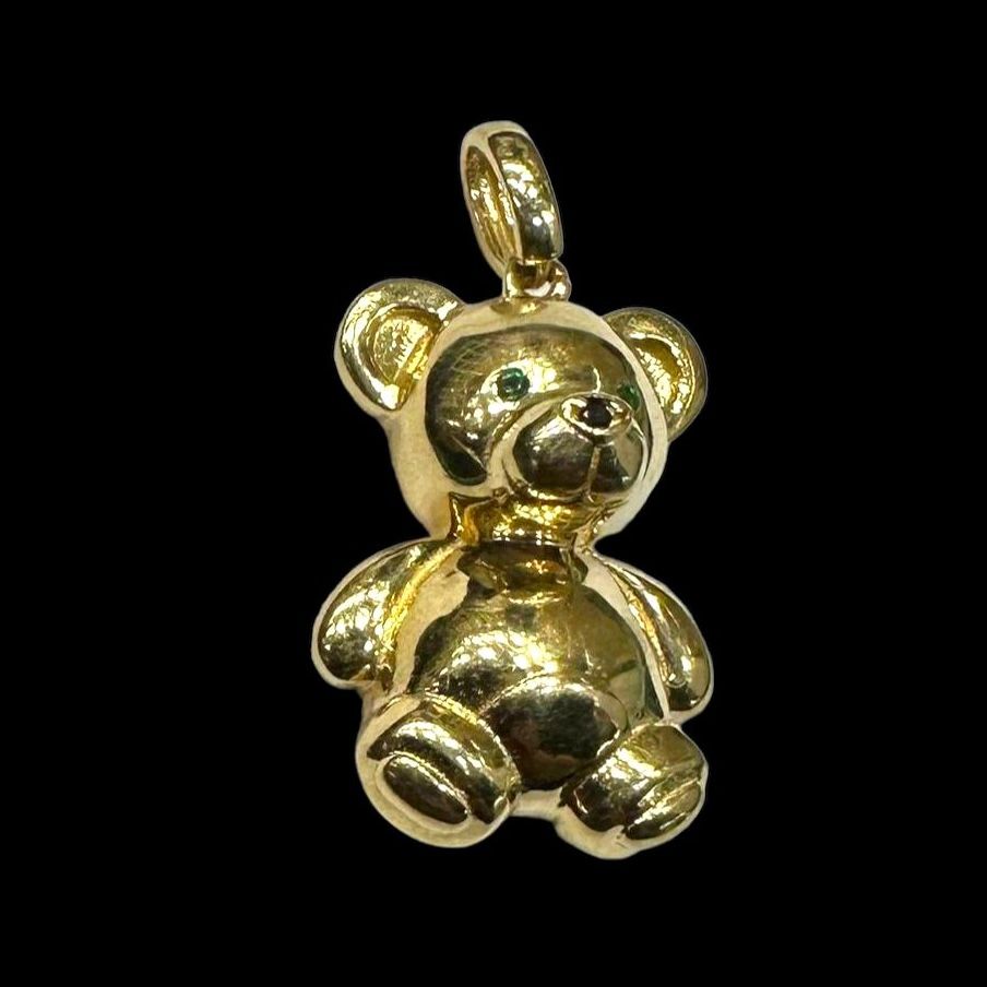 Dije Oso Oro 14 K + Obsequio .