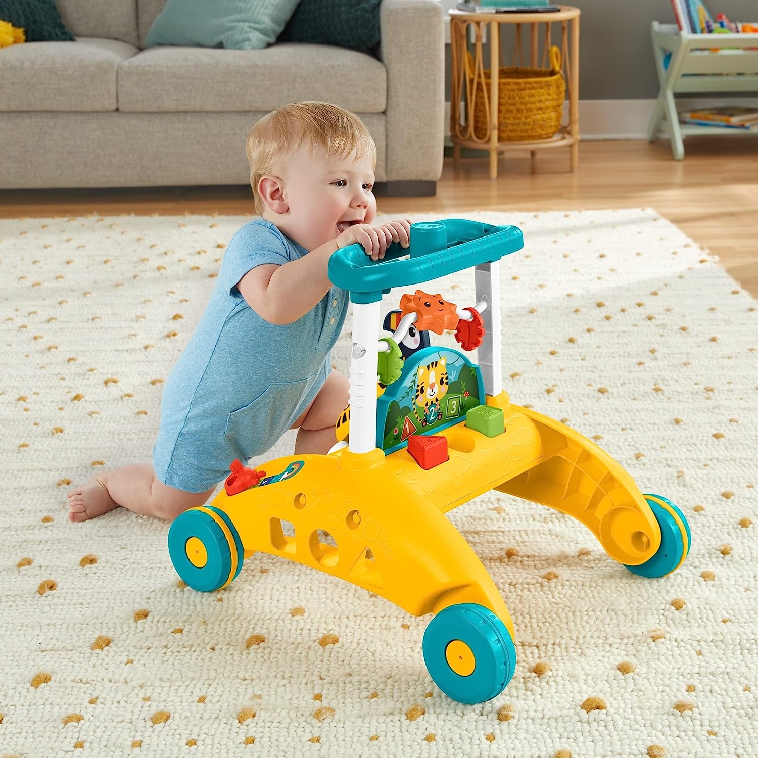 Fisher price Andadera Para Bebes De Dos Lados Primeros Pasos