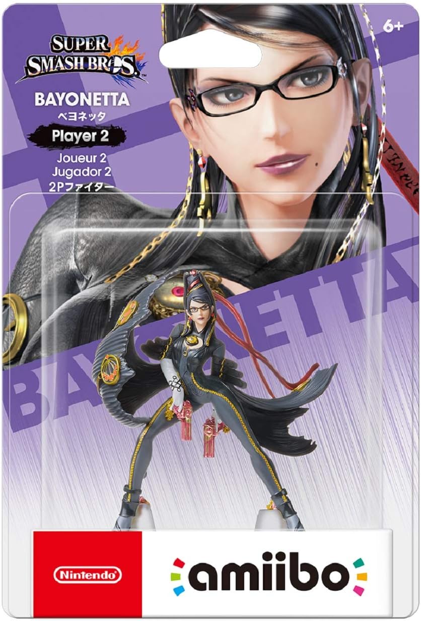 Amiibo Super Smash Bros Bayonetta Player 2 - Game Center