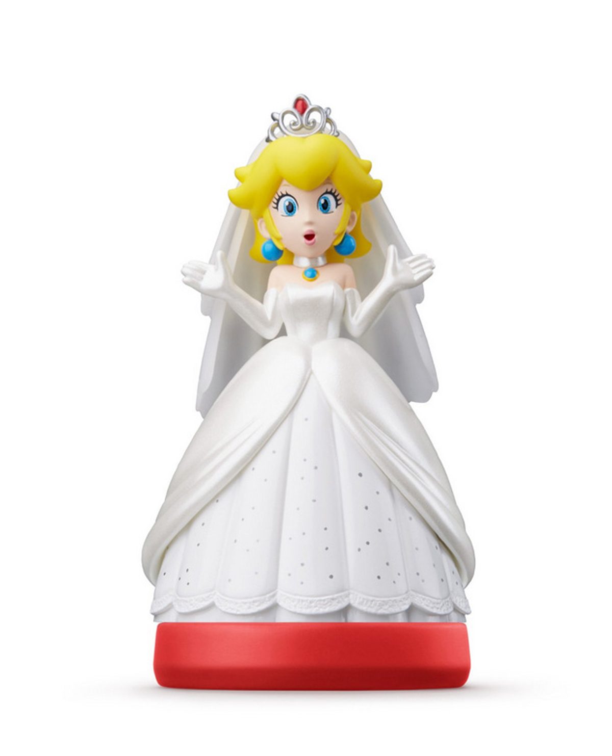 Amiibo Super Mario Odyssey Peach Wedding Outfit - Game Center