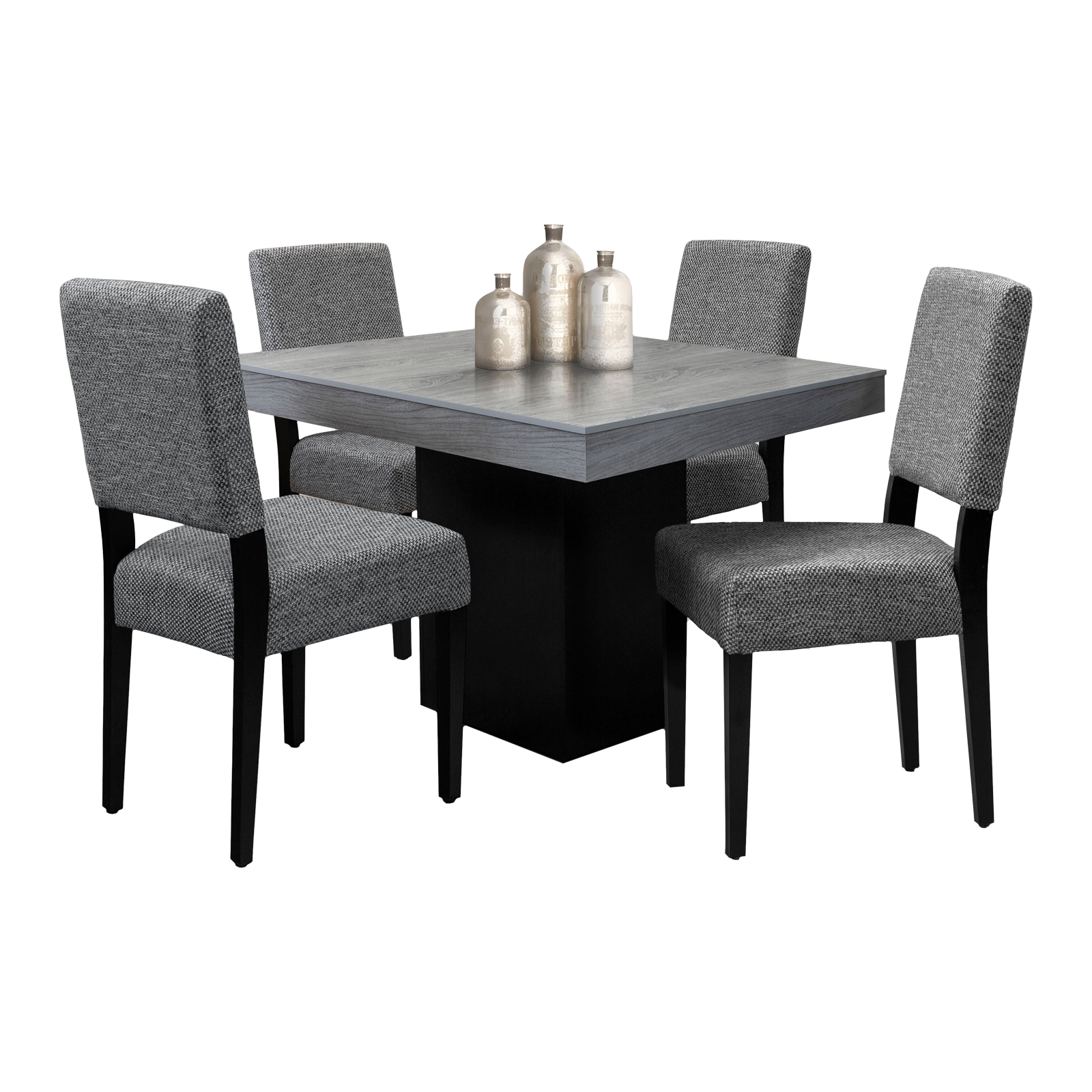 COMEDOR BREMEN CUADRADO CON 4 SILLAS 510 MOBELO-ENTREGA ÚNICAMENTE EN CDMX, QUERÉTARO, PACHUCA, TOLUCA Y SUS ÁREAS METROPOLITANAS