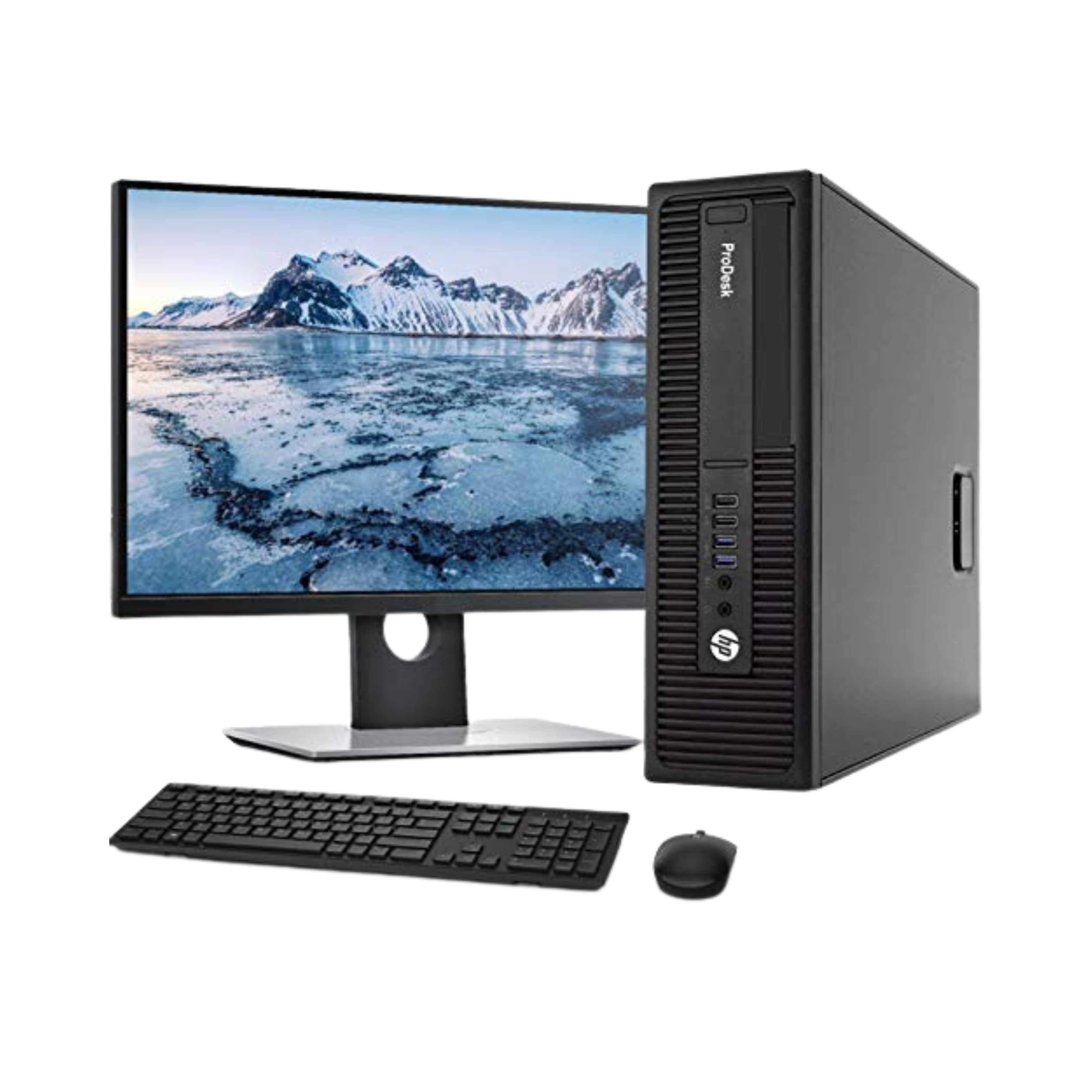 Equipo Completo Hp Prodesk Core I5 6ta gen 16ram Gb 240 ssd Hdd Monitor 22