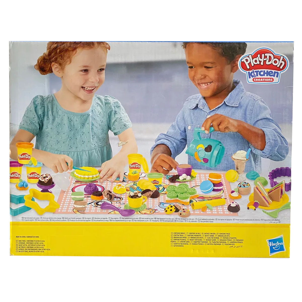 Juego De Café Y Te Play Doh Masa Moldeable 