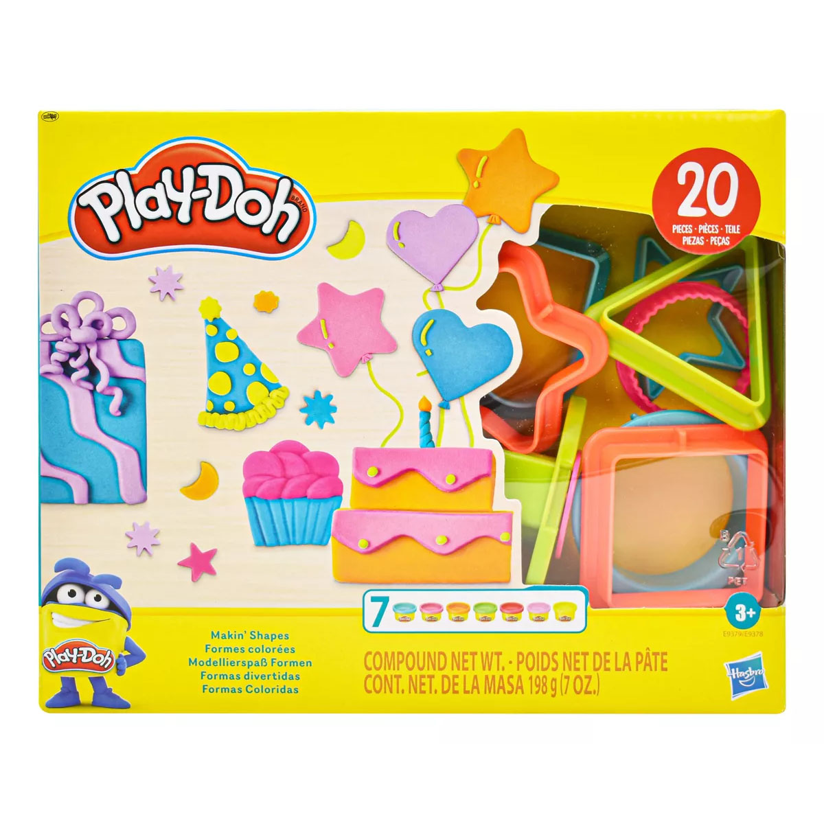 Surtido De Creaciones Play Doh Masa Moldeable.