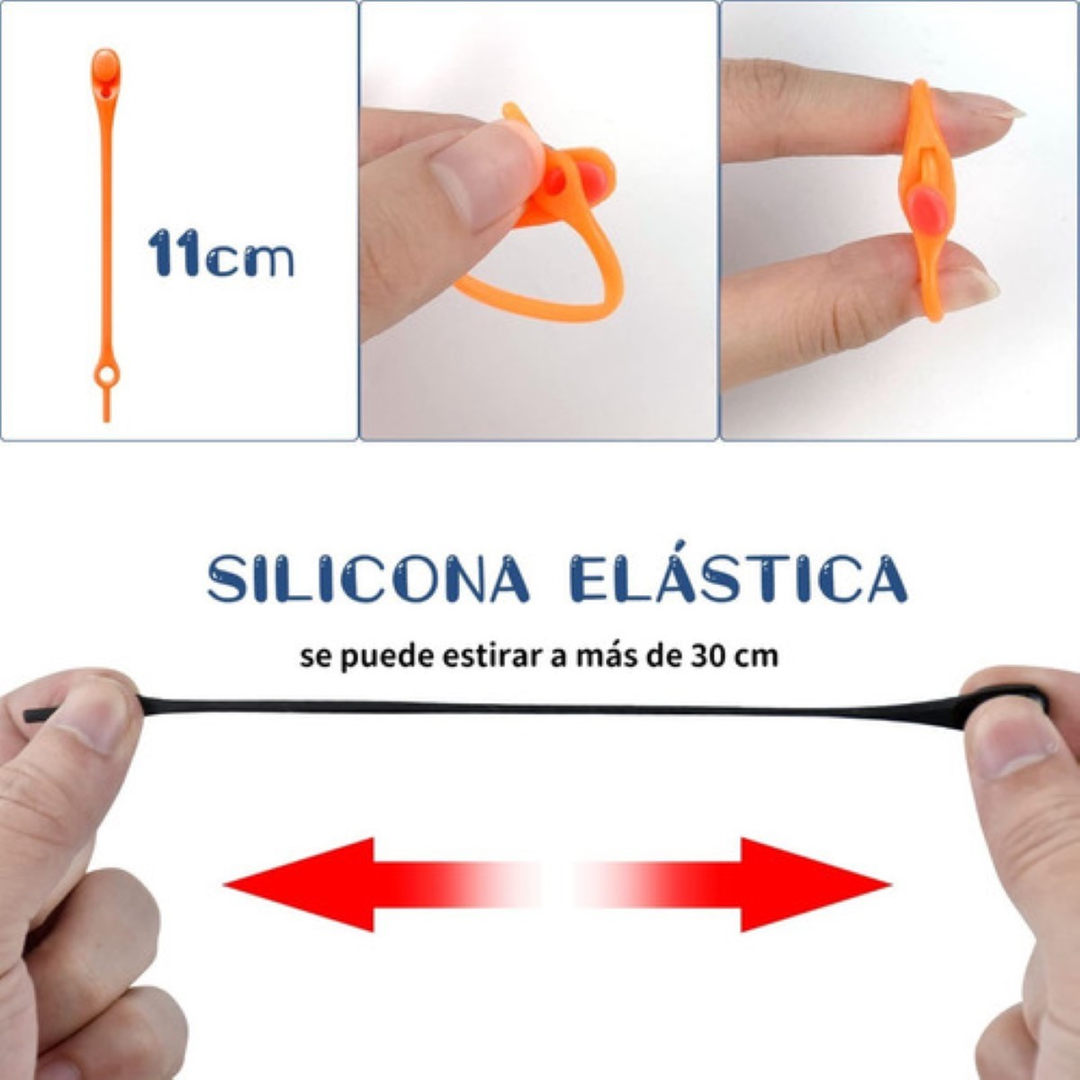 36pk Aqujetas De Silicona Elásticas Para Tenis colores 