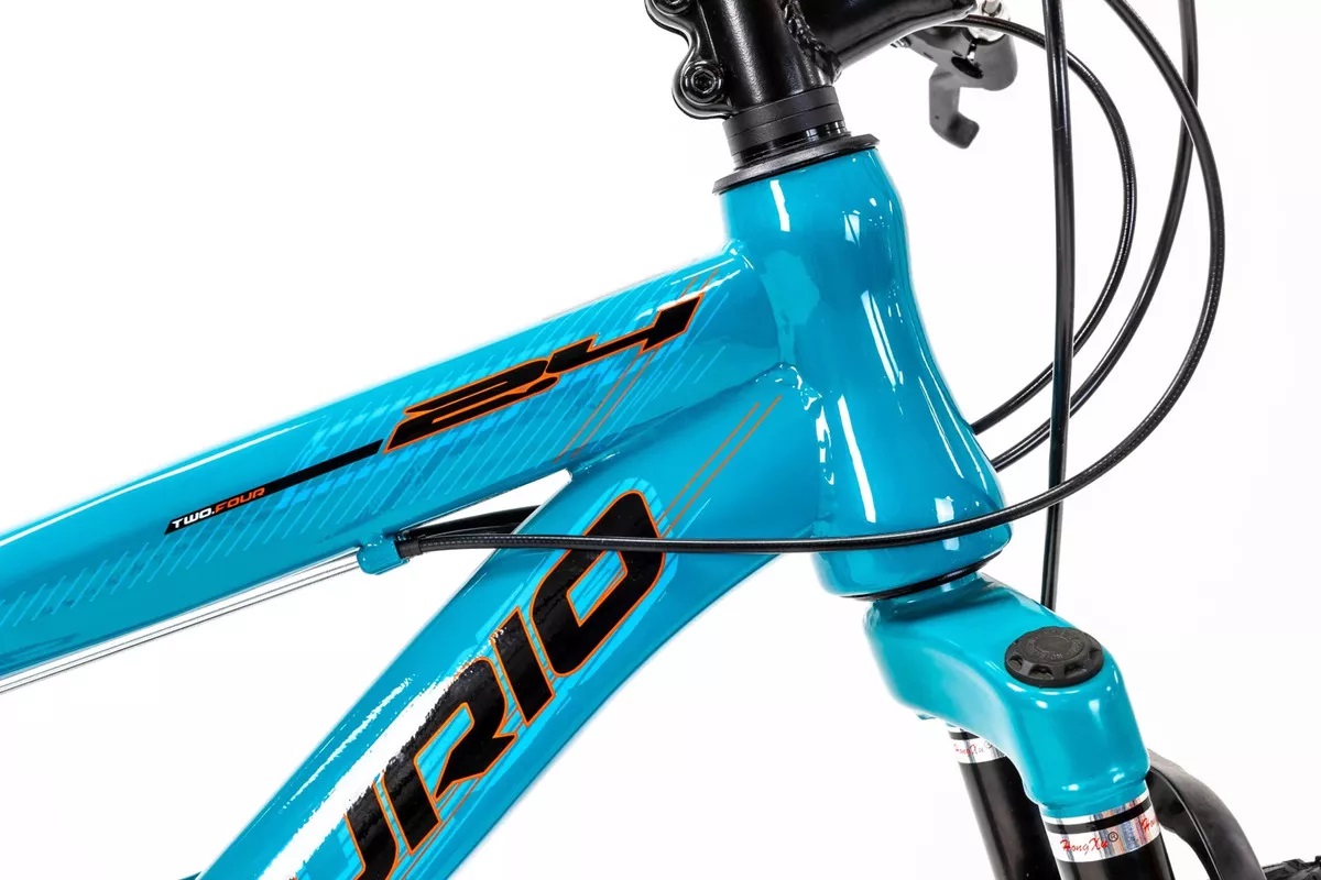 Bicicleta de Montaña KAIZER R24 21v. Negro/Turquesa DS