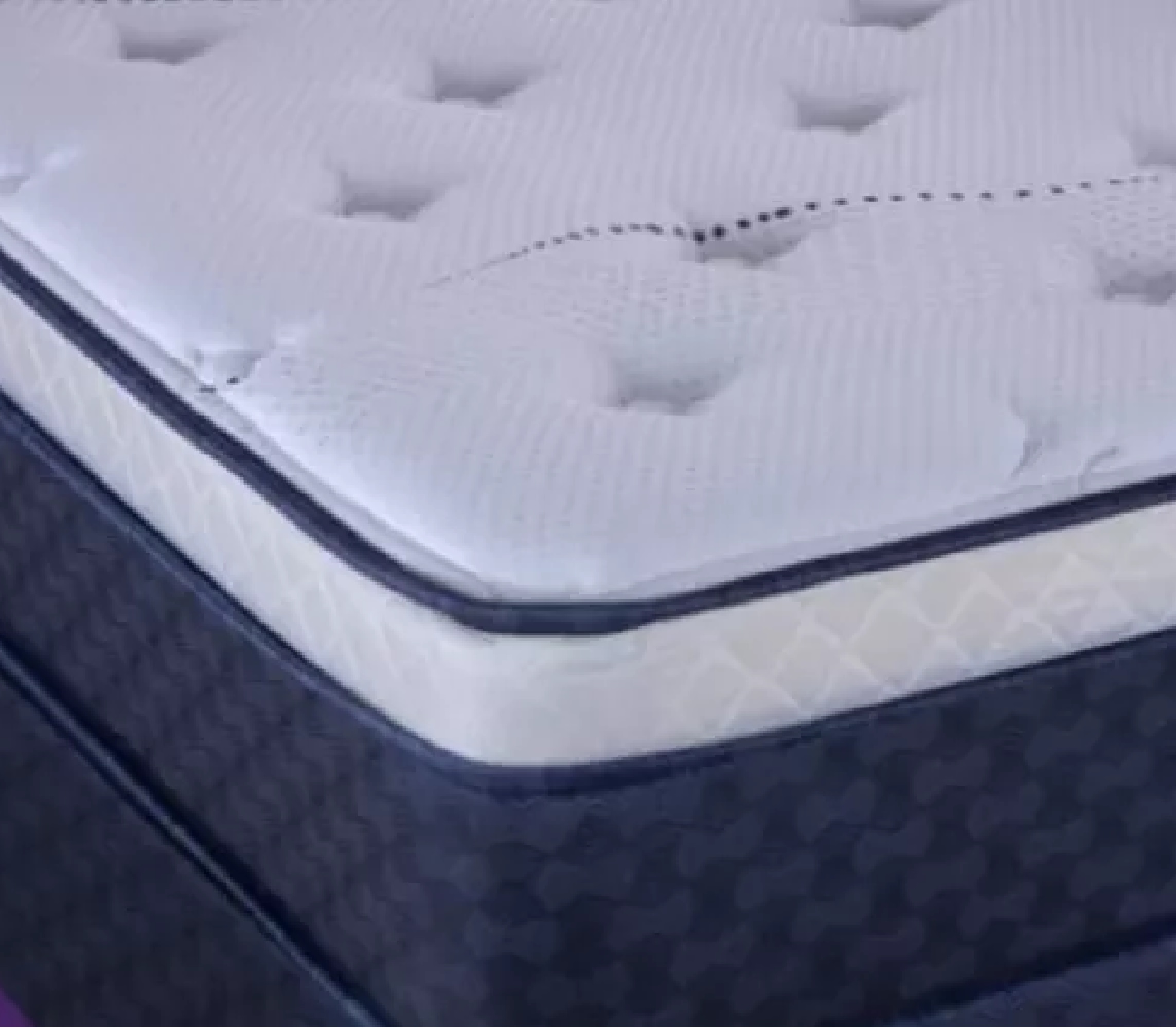 Colchon Individual Therapedic Fiji Semi Firme Comodisimo.
