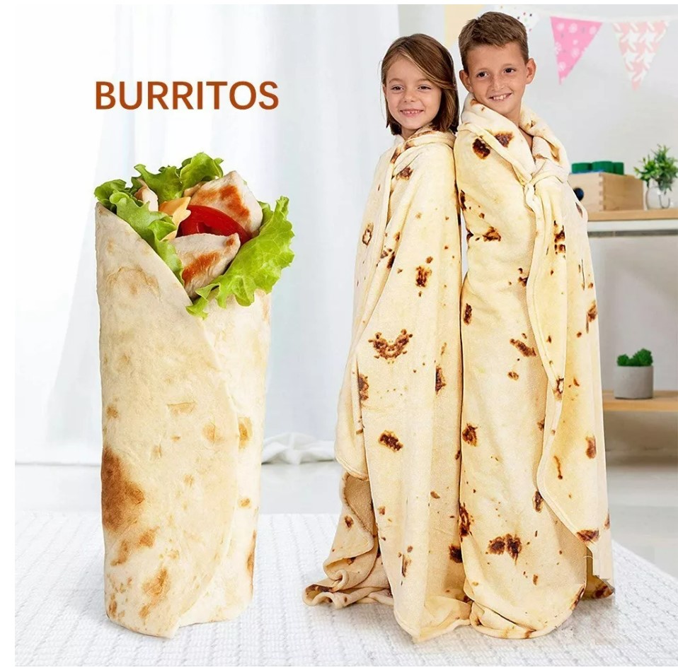 Manta De Franela Burrito De Doble Cara Cobija Frazada T