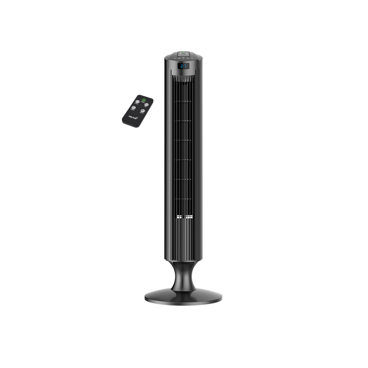 Ventilador Torre 33" MYTEK 3430 control remoto 3 velocidades.