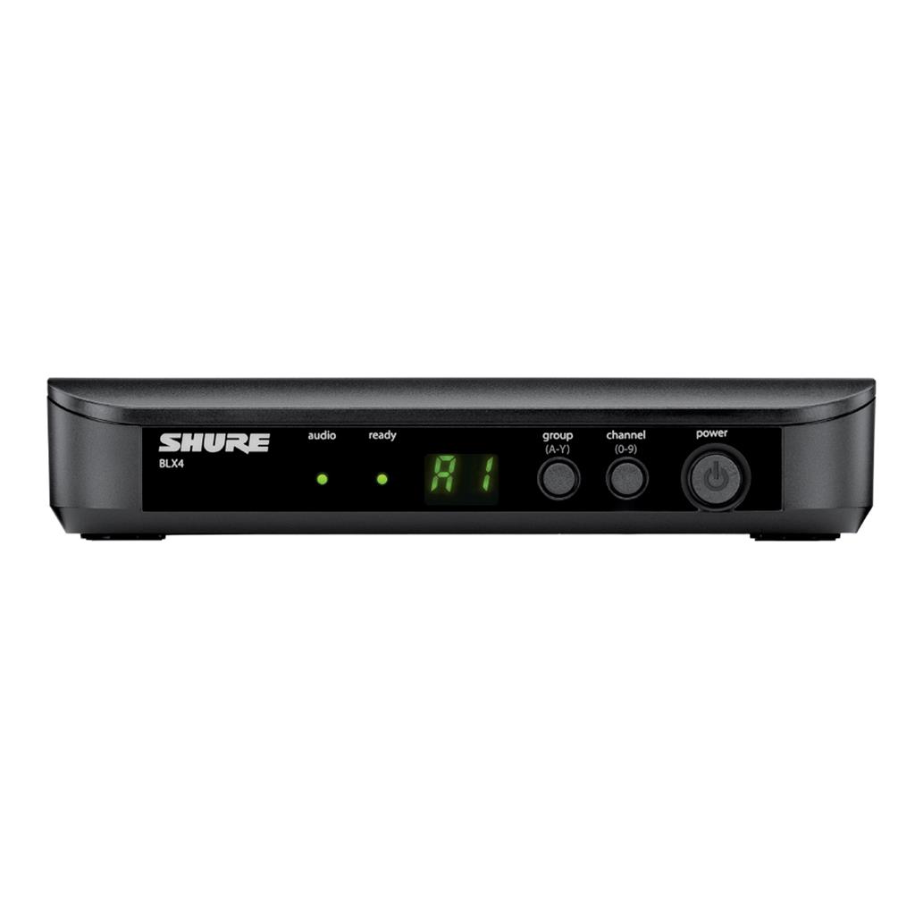 Micrófono Shure BLX24/SM58 Sistema Inalambrico-Negro.