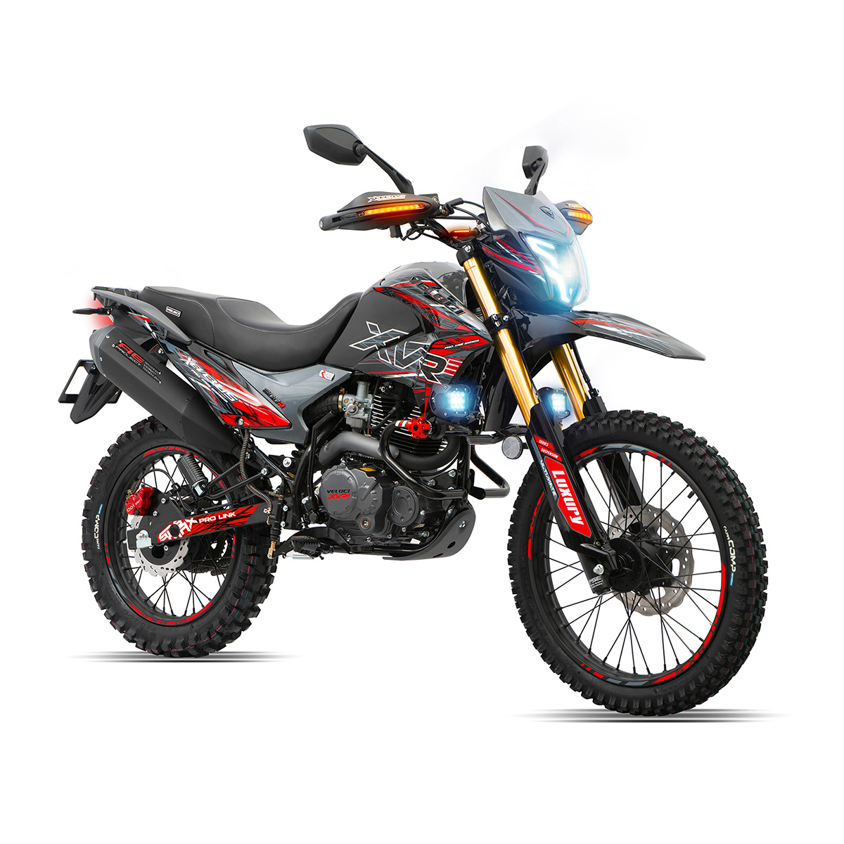 Moto Veloci Xeverus Pro XR2 300cc Negro 2023.
