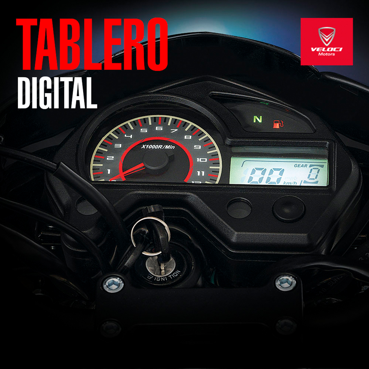 Moto Veloci Aggressor Zx2 250cc Rojo 2023.