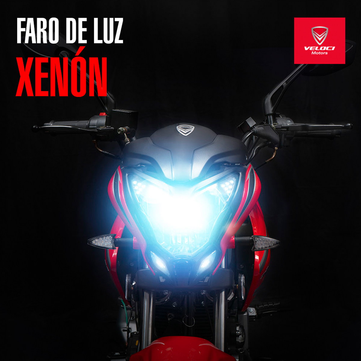 Moto Veloci Aggressor Zx2 250cc Rojo 2023.
