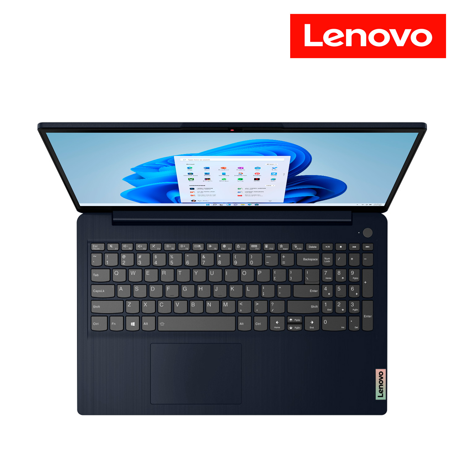 Laptop Lenovo IdeaPad 3 15.6" Core i5-1155G7 8GB 512GB W11H Inglés Azul