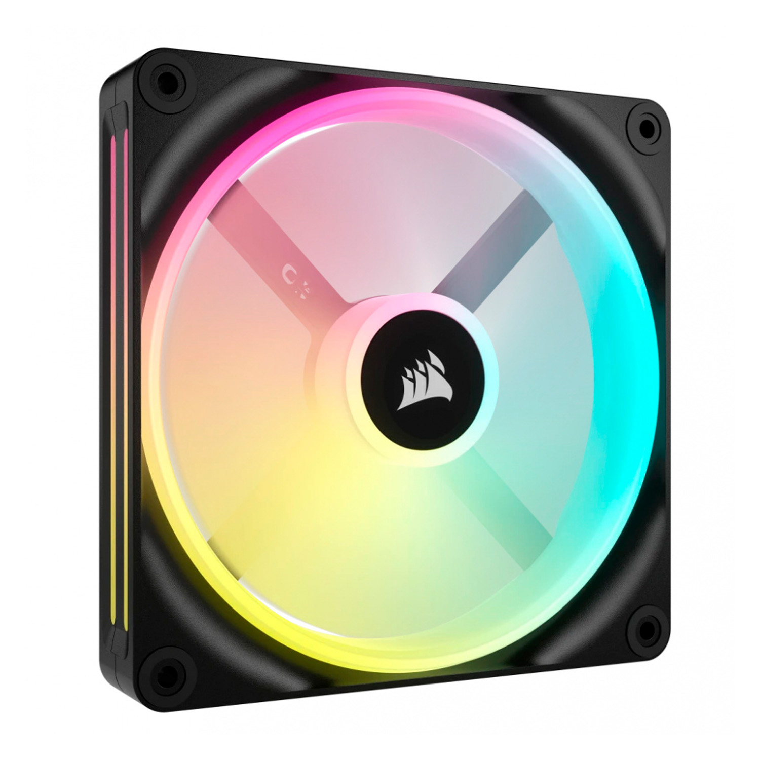 Ventilador Corsair iCUE LINK QX140 RGB 140mm 400 - 2000RPM Negro.