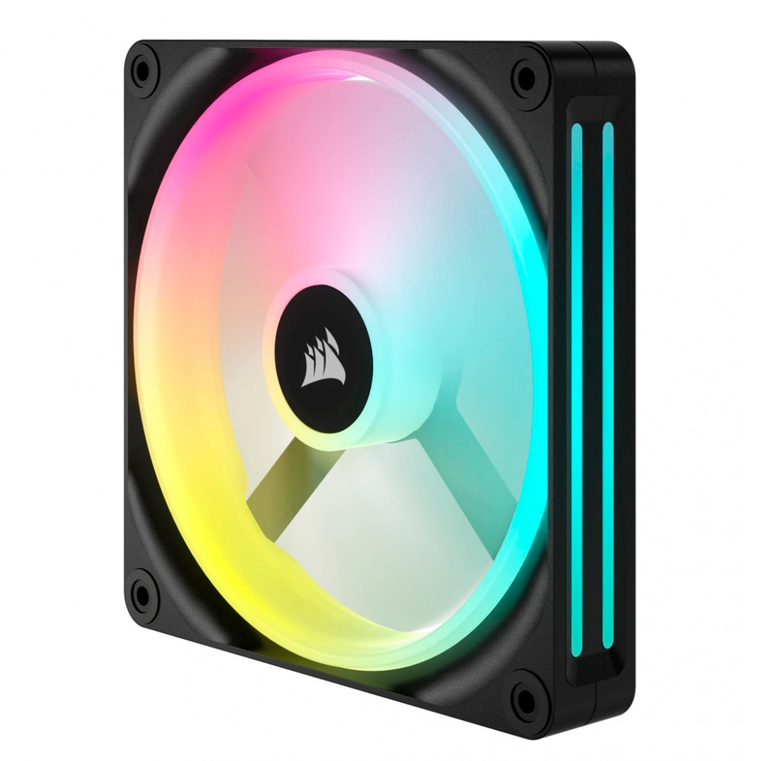 Ventilador Corsair iCUE LINK QX140 RGB 140mm 400 - 2000RPM Negro.