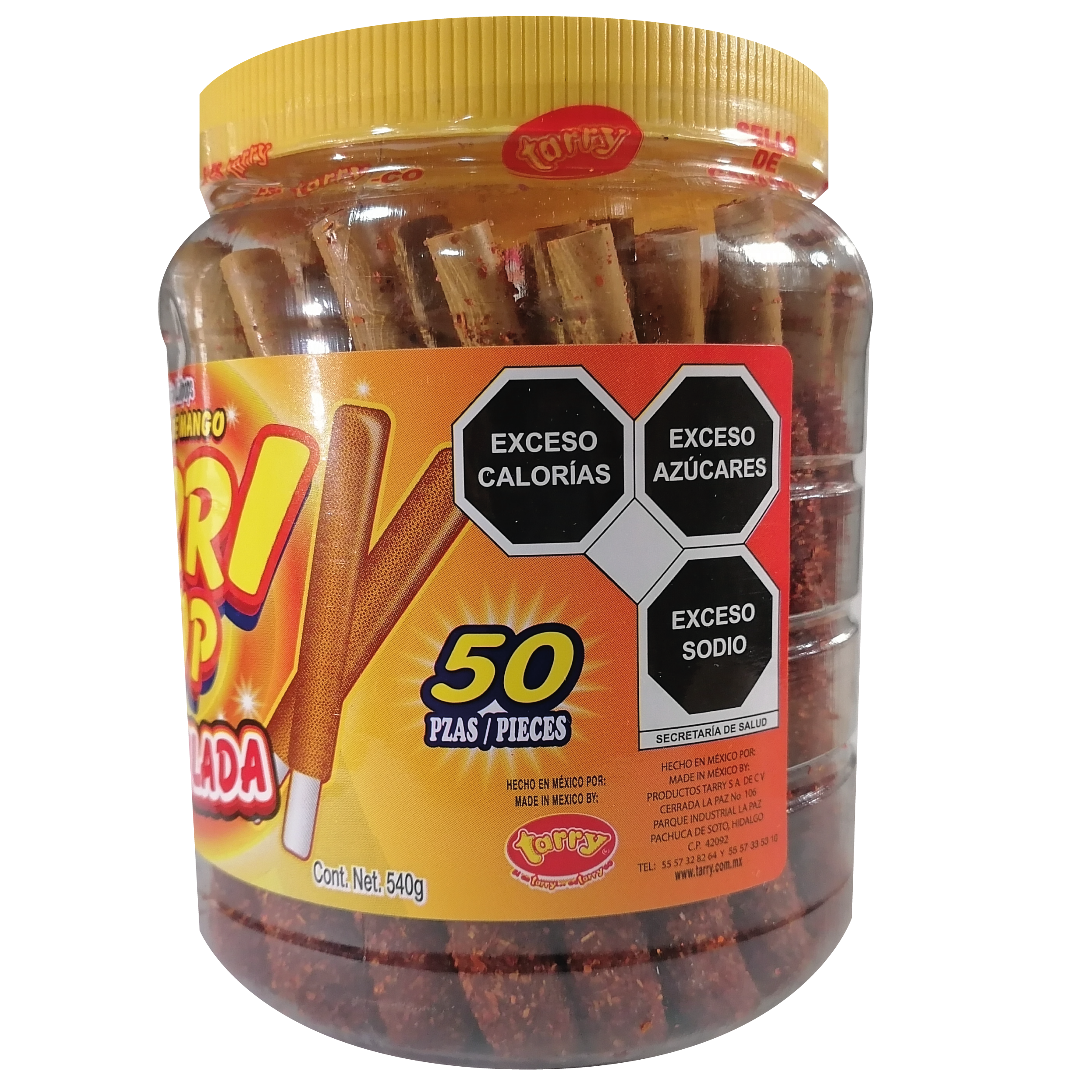 Tarrypop Banderilla Mango Chile 50 Pzas