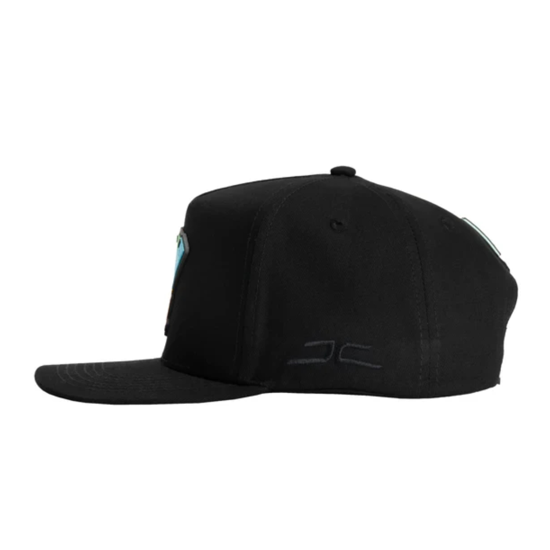 GORRA JC HATS NEVER LOOK BACK BLACK 1861