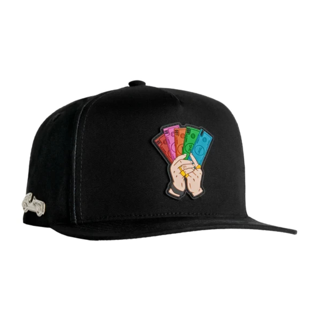 GORRA JC HATS NEVER LOOK BACK BLACK 1861
