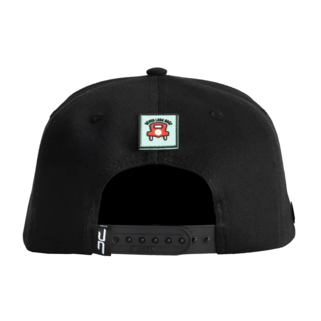 GORRA JC HATS NEVER LOOK BACK BLACK 1861