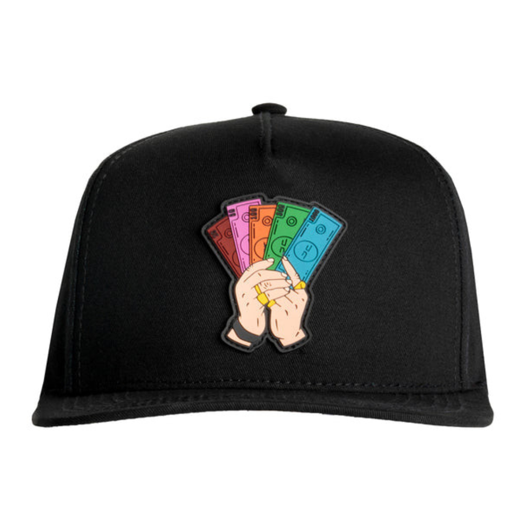 GORRA JC HATS NEVER LOOK BACK BLACK 1861